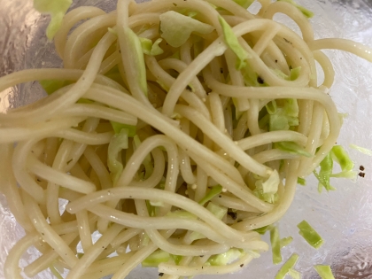 シンプル☆キャベツのスパゲティサラダ