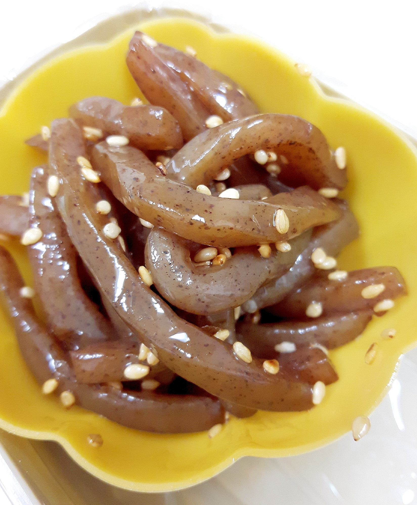 お弁当に(^^)つきこんにゃくのきんぴら♪