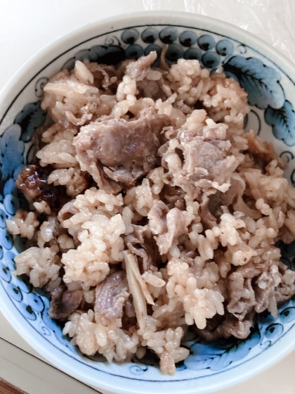 牛丼より美味しい！牛炊き込みご飯