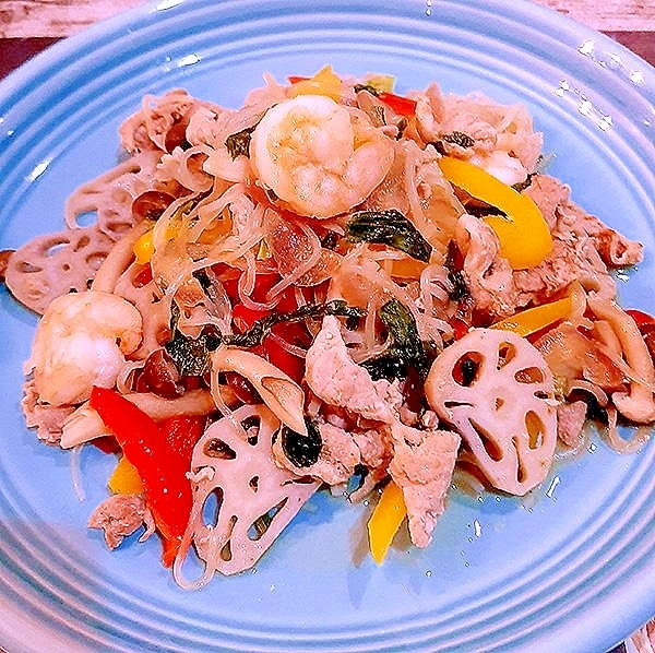 低糖質☆しらたきパッタイ♪