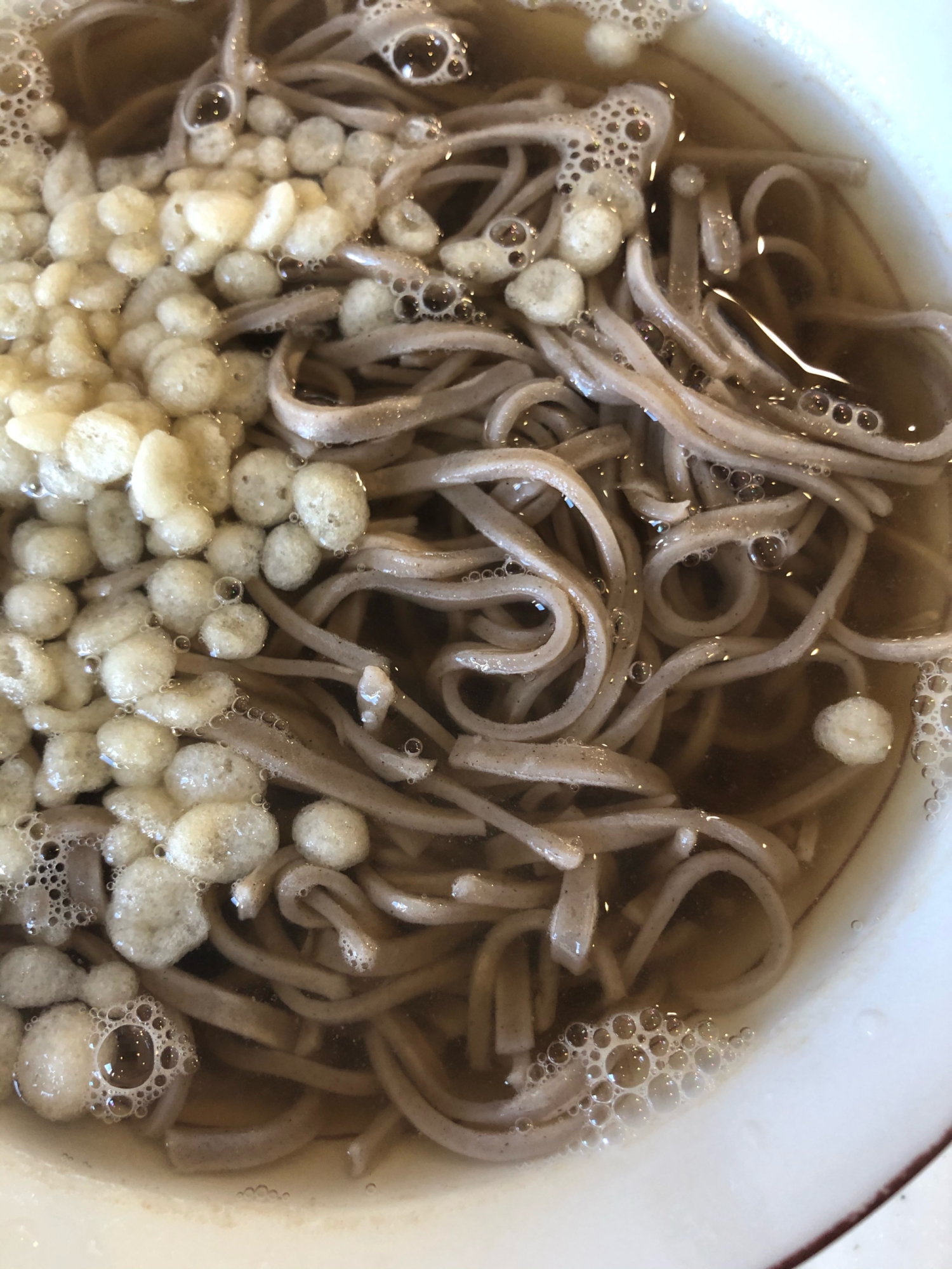 1人のお昼に♡簡単かけそば