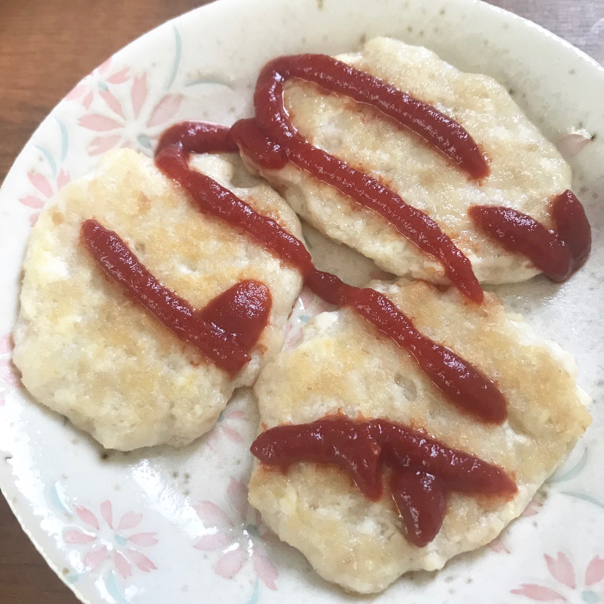 【離乳食】鶏ひき肉の豆腐ハンバーグ