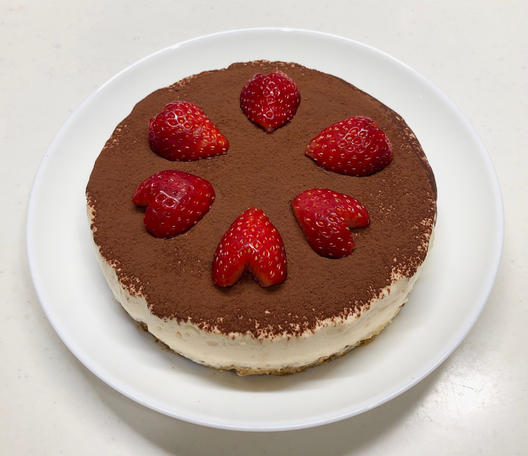 らくらくホイップで作ったティラミスケーキ