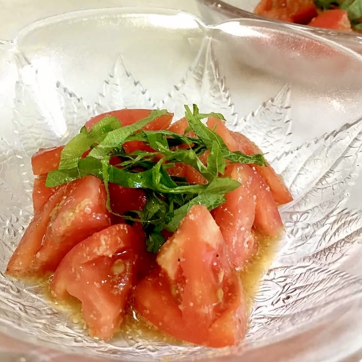 トマトのお浸し