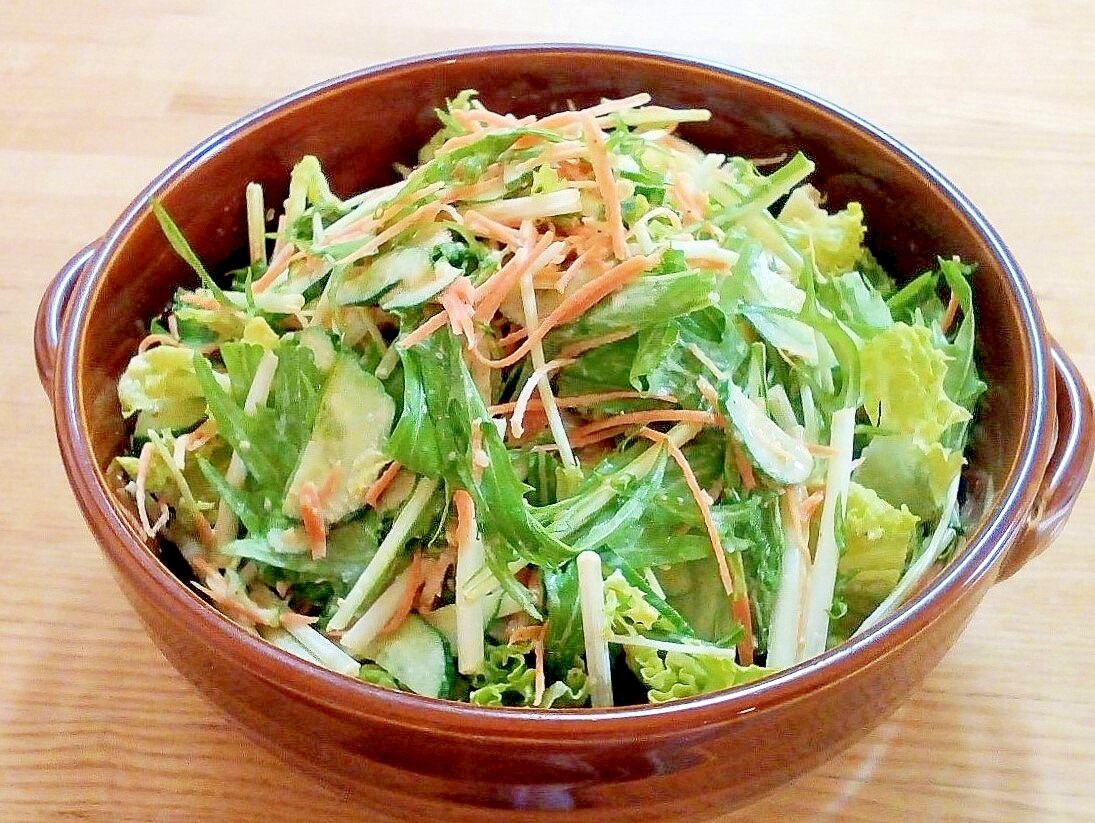 ♪4種の野菜の彩りサラダ♪ レシピ・作り方 by 体脂肪率11%夫人