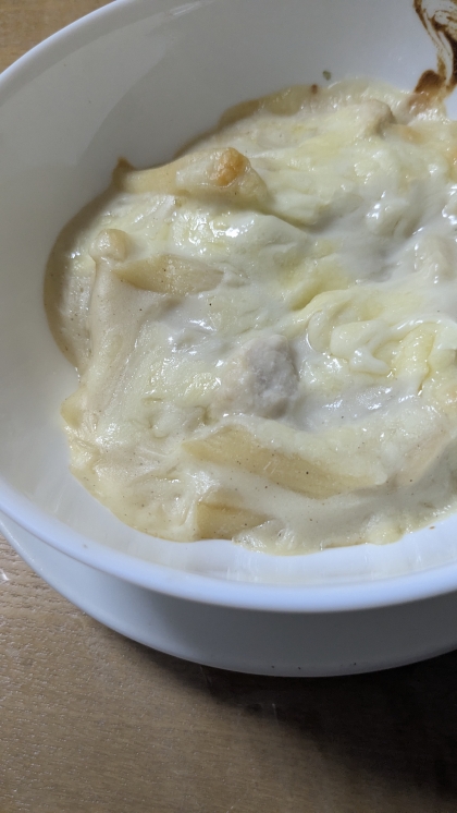 チキンのマカロニグラタン