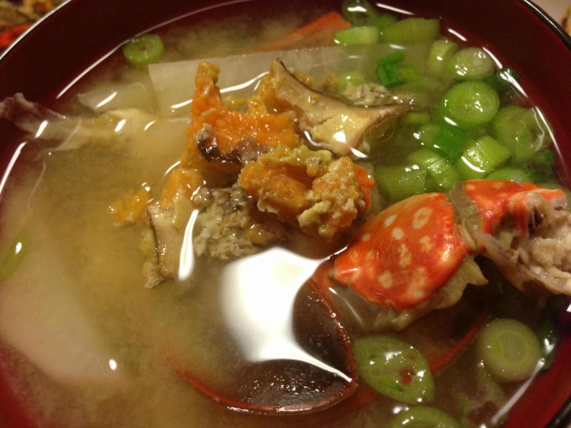 ワタリガニの内子入り味噌汁 レシピ 作り方 By Rinmama9459 楽天レシピ ワタリガニの内子入り味噌汁 レシピ 作り方 By Rinmama9459 楽天レシピ