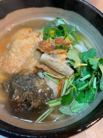 きつねの作り方 ( きつねうどん )