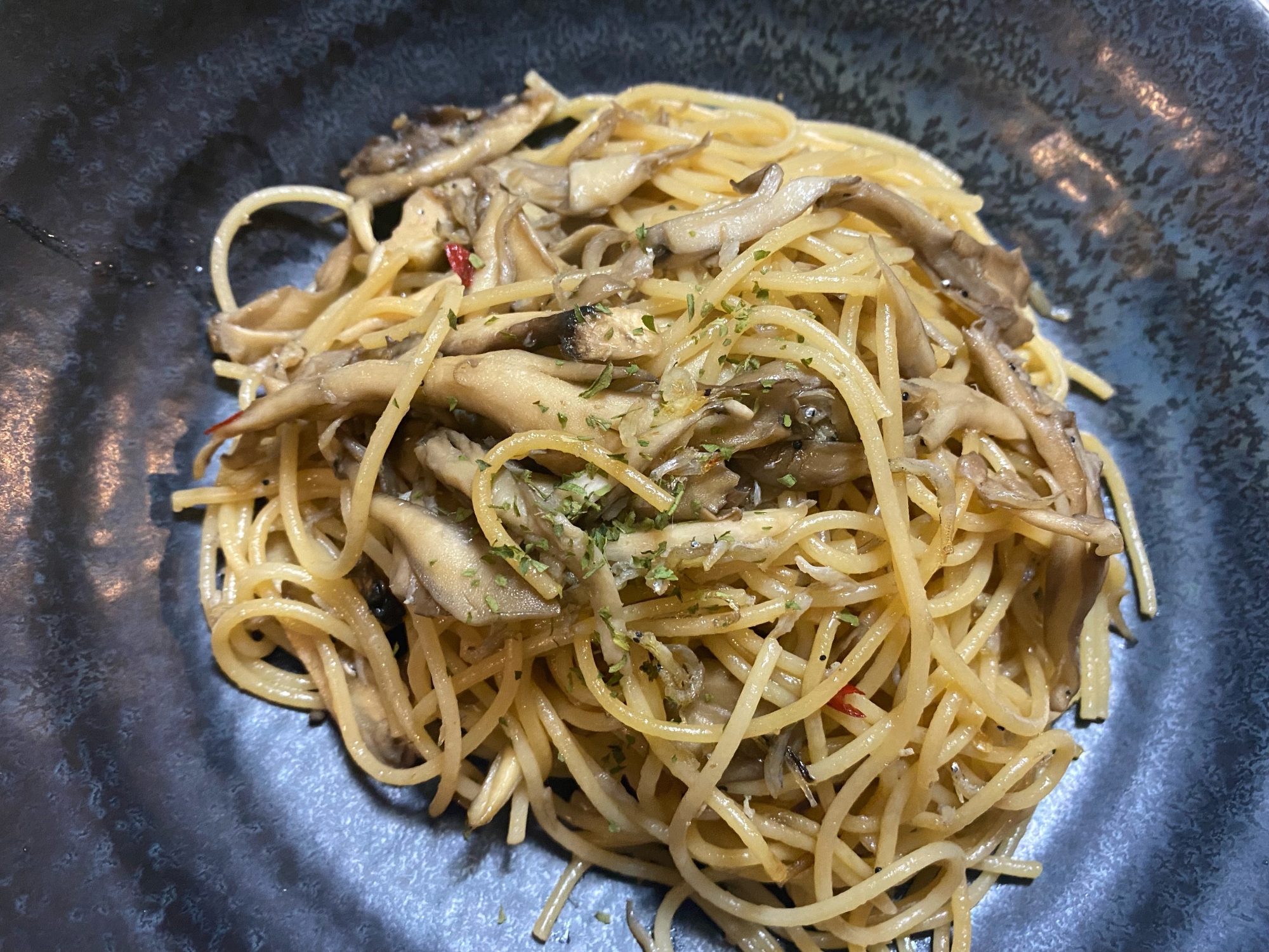 しらす舞茸パスタ