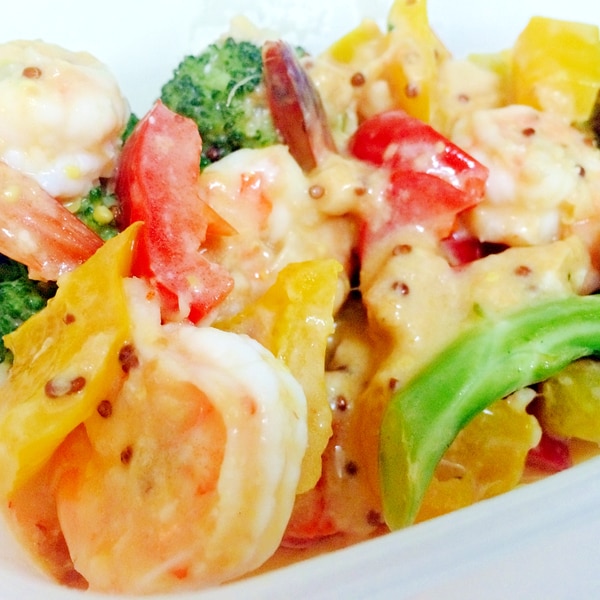 カラフルパプリカ入り海老マヨ レシピ 作り方 By Dietmenu23 楽天レシピ カラフルパプリカ入り海老マヨ レシピ 作り方 By Dietmenu23 楽天レシピ