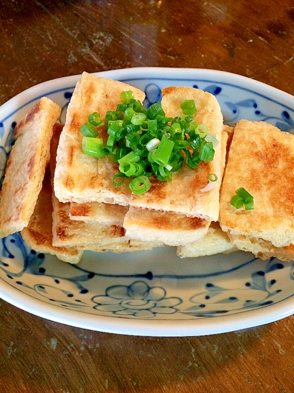 居酒屋メニュー☆京あげの焼いたん