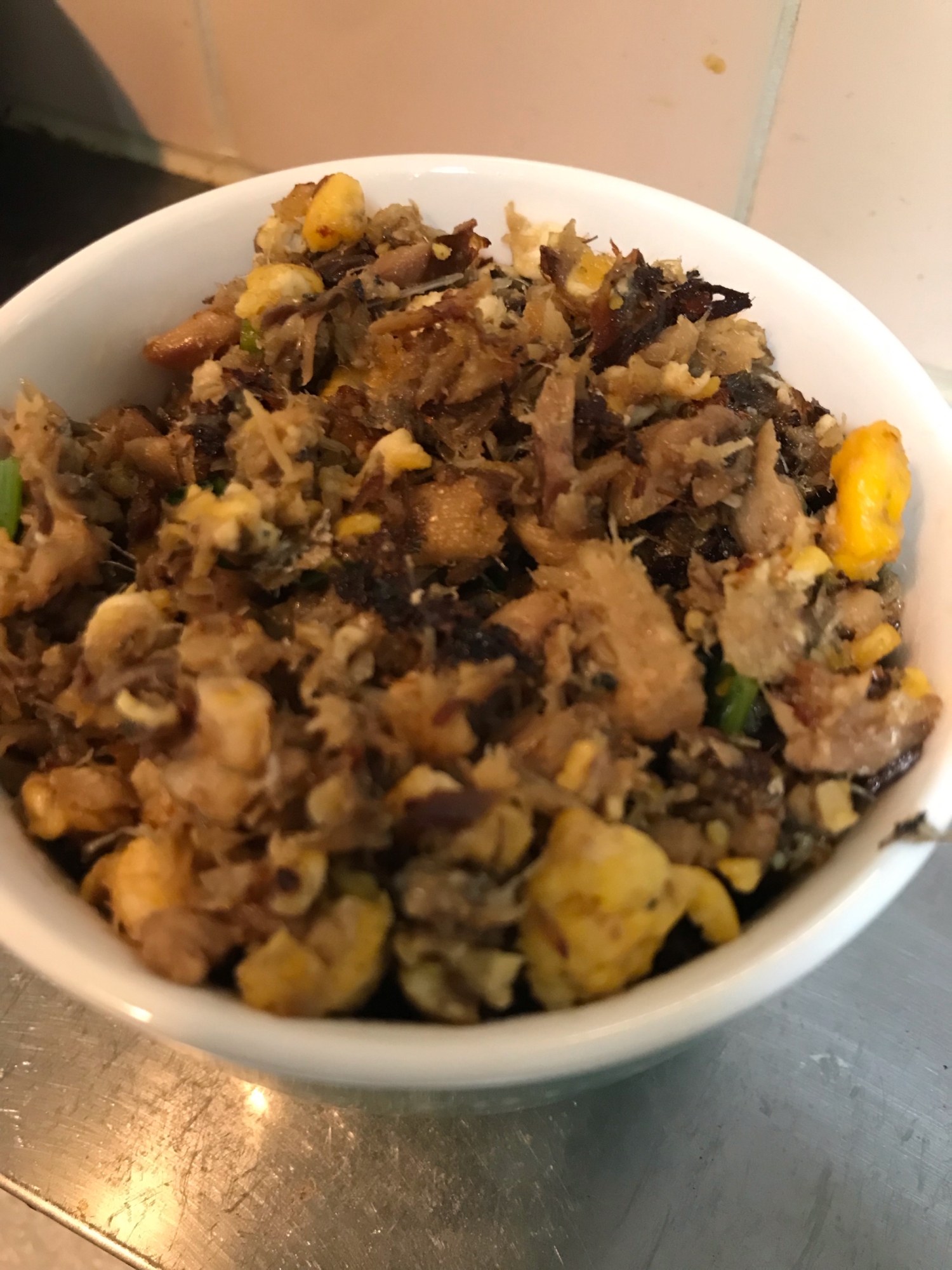 ご飯のお供に。簡単!サバ缶ふりかけ