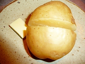 電子レンジでチン ホクホクしっとりのじゃがバター レシピ 作り方 By Mina 楽天レシピ