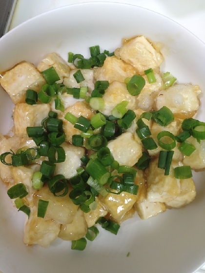 簡単すぎ？フライパン一つの揚げ出し豆腐