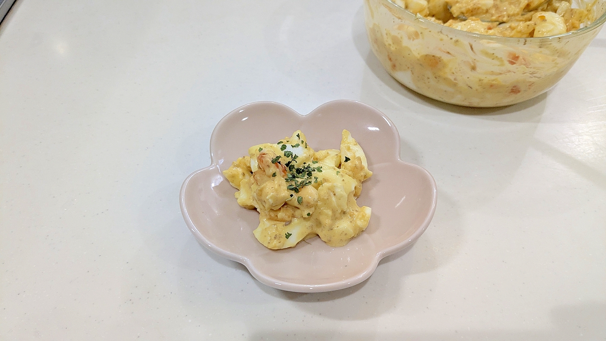 ゴマたまサラダ