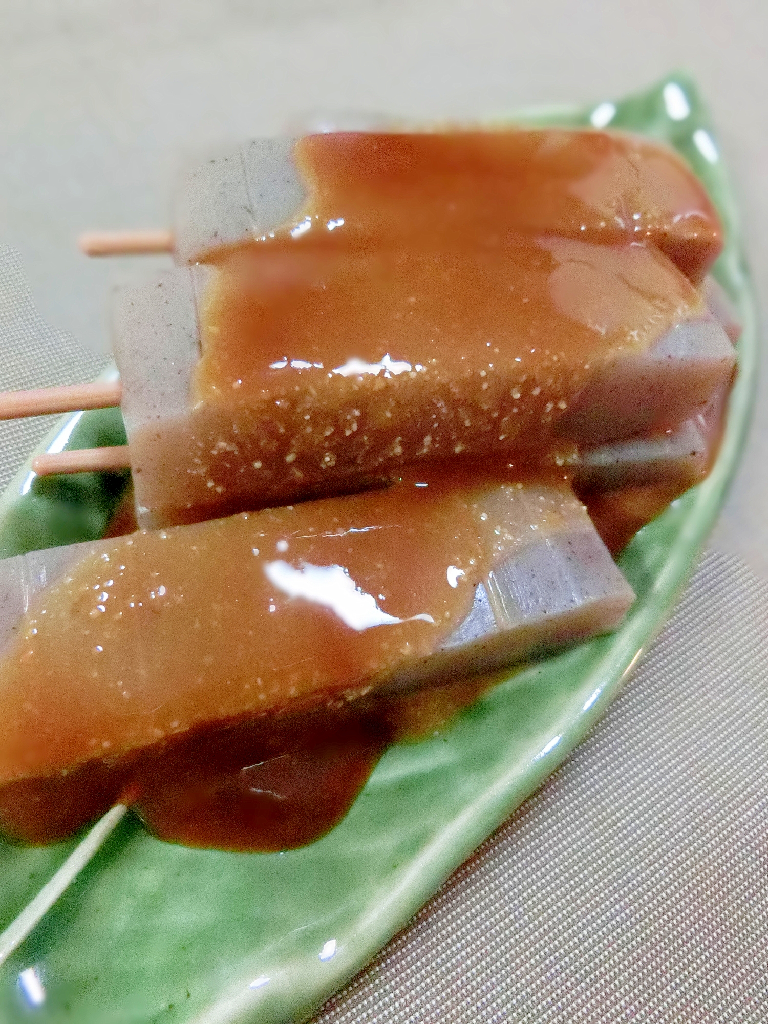 こんにゃくの味噌田楽 レシピ 作り方 By ラズベリっち 楽天レシピ