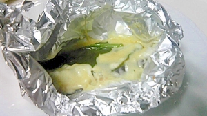 すぐ出来る、たらのチーズホイル焼き