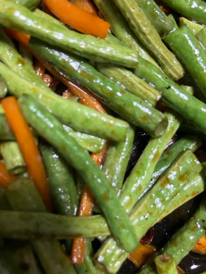 簡単☆ささげのきんぴら