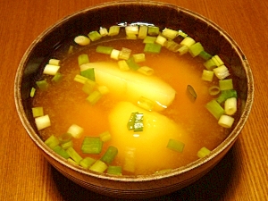 じゃがいもの味噌汁