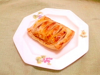 黄粉バナナクリームパイ