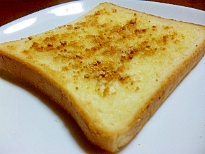 忙しい朝でも＼(＾０＾)／きな粉トースト