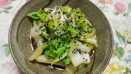 白ごまがなくて黒ごまで作りました。おいしかったです♪