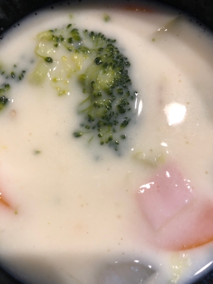 あったまる(*＾＾*)味噌入りクリームシチュー