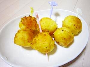 じゃがいもチーズころころ揚げ レシピ 作り方 By シトリン1010 楽天レシピ