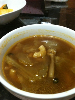 カレーリメイク！カレースープ。