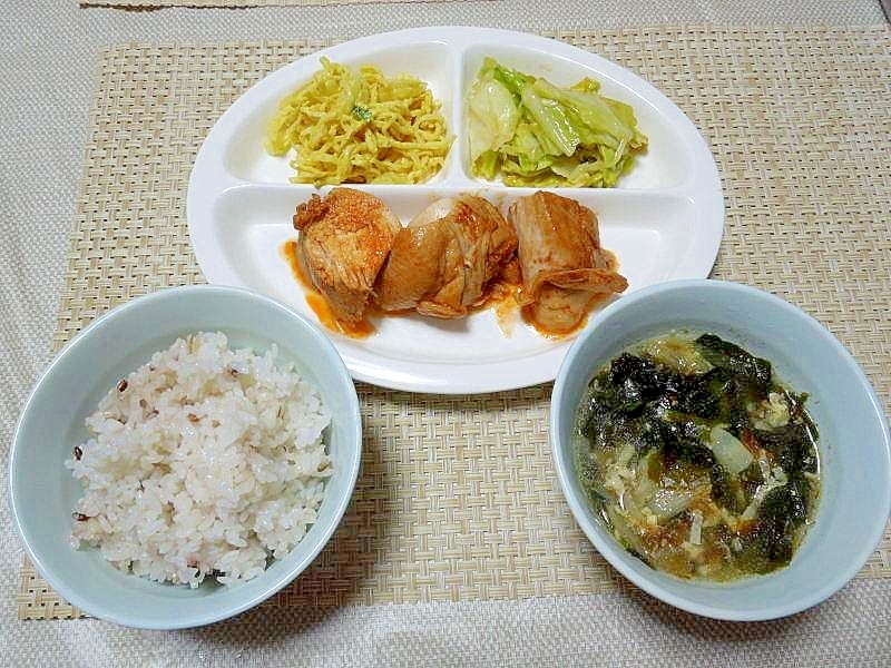 鶏むね肉のトマトソース煮