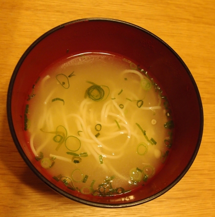 美味しいお味噌汁でした
ご馳走様でした