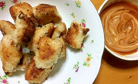 塩麹とマヨネーズでケチャップカレーカツレツ