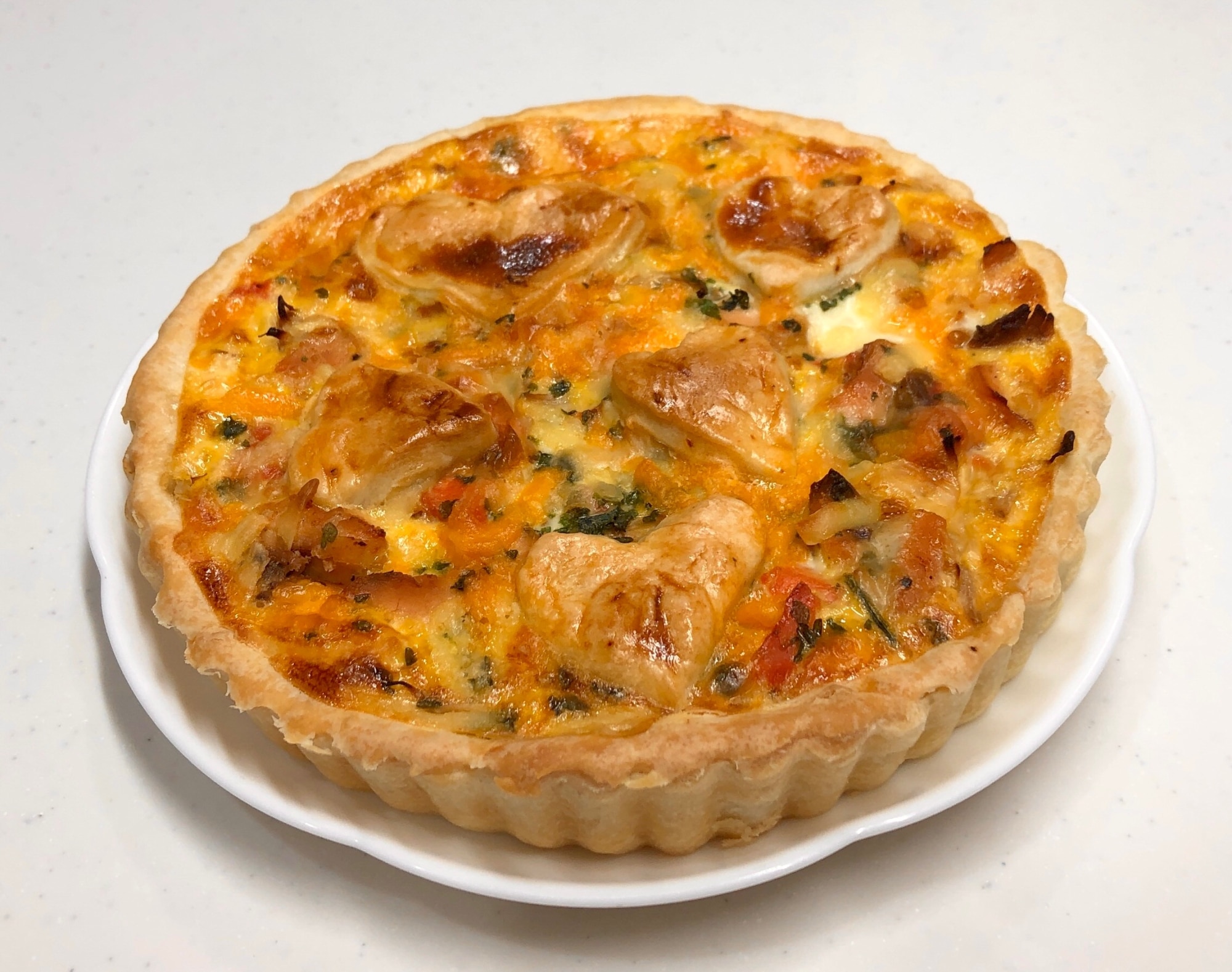 鮭ともやしのキッシュ レシピ・作り方 by 夕日を見上げる猫 - 楽天レシピ