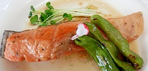 生銀鮭の焼き煮