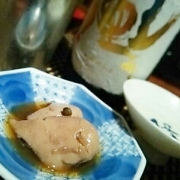 お酒が進んで済みません かわはぎ肝の有馬煮 レシピ 作り方 By 酔いどれんぬ 楽天レシピ お酒が進んで済みません かわはぎ肝の有馬煮 レシピ 作り方 By 酔いどれんぬ 楽天レシピ