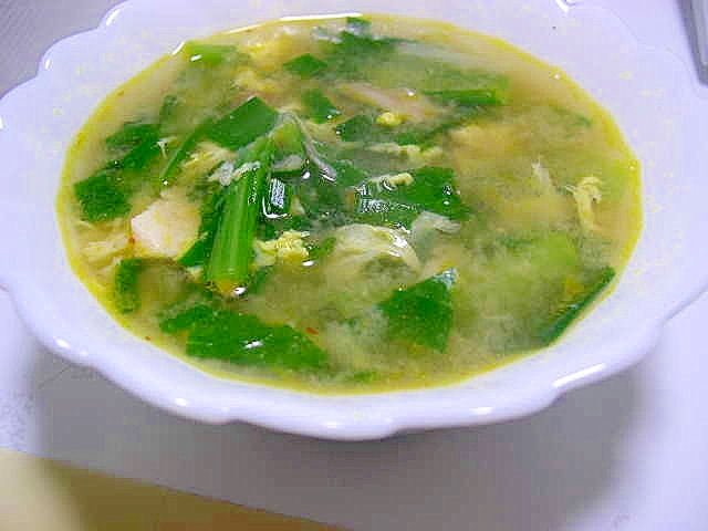 挽肉入り中華スープ（作り置き肉みそ使用）