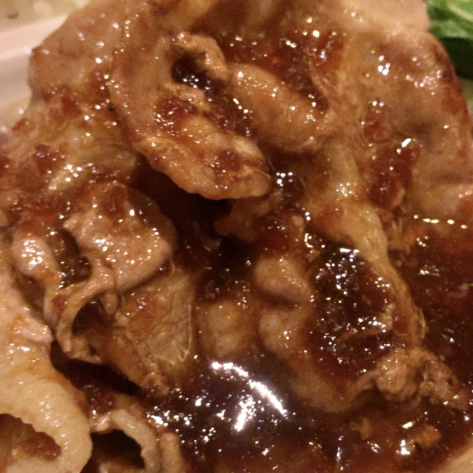 豚肉の生姜照り焼き