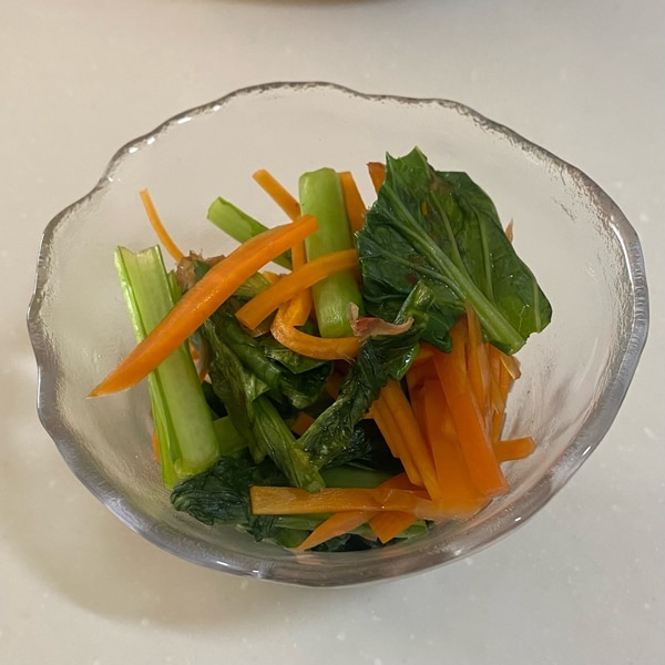 小松菜のお弁当おかず レンジたけで簡単 レシピ 作り方 By ふぇねっく0811 楽天レシピ 小松菜のお弁当おかず レンジたけで簡単 レシピ 作り方 By ふぇねっく0811 楽天レシピ