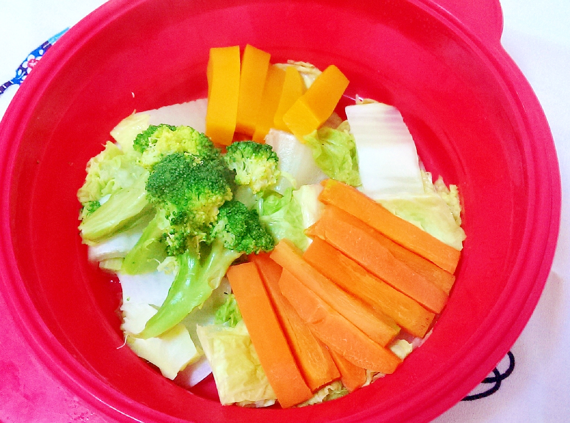 レンジで作るホットサラダ レシピ 作り方 By けいちゃん088 楽天レシピ