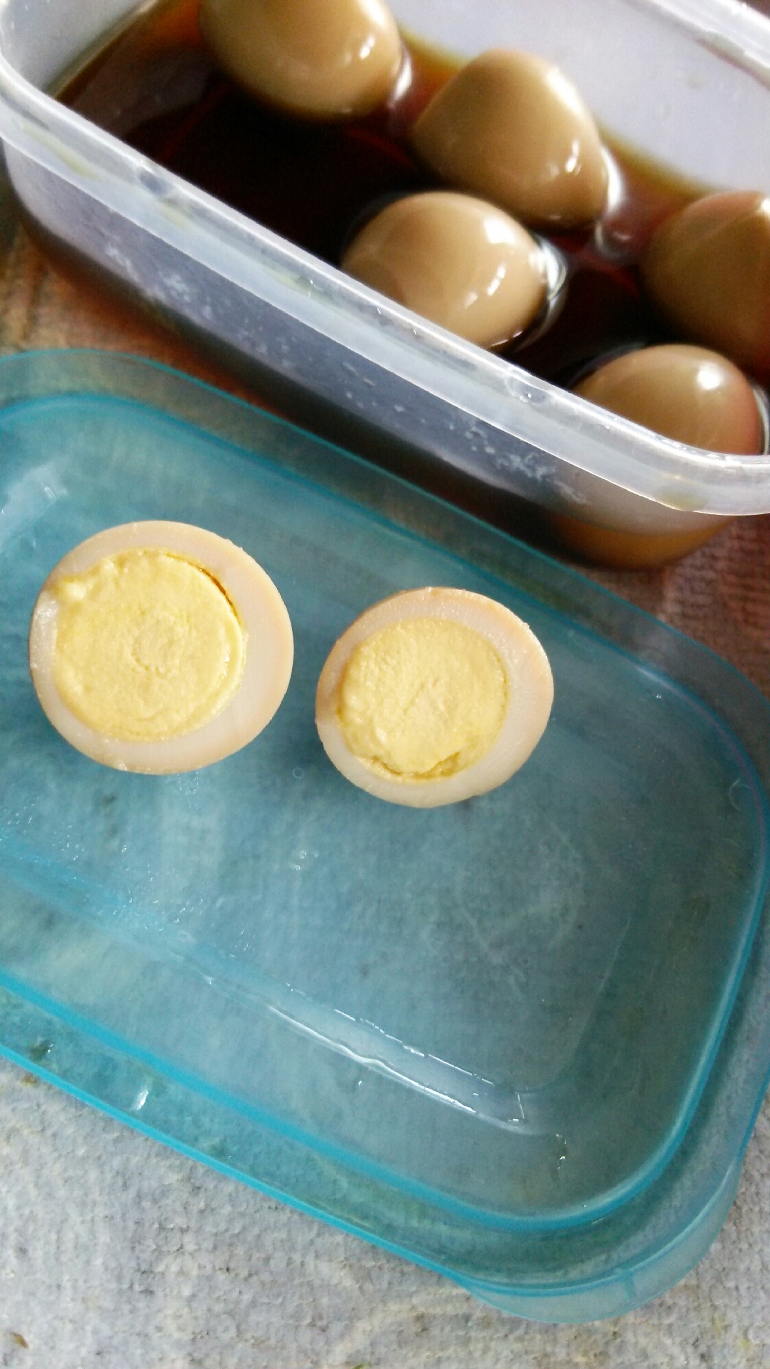 お弁当に♪ウズラの卵の煮たまご風