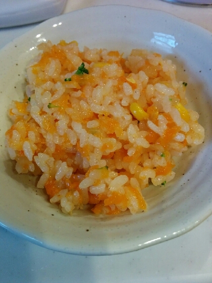 レンジで簡単カレーピラフ 離乳食完了期 幼児向け レシピ 作り方 By ばーちゃお 楽天レシピ