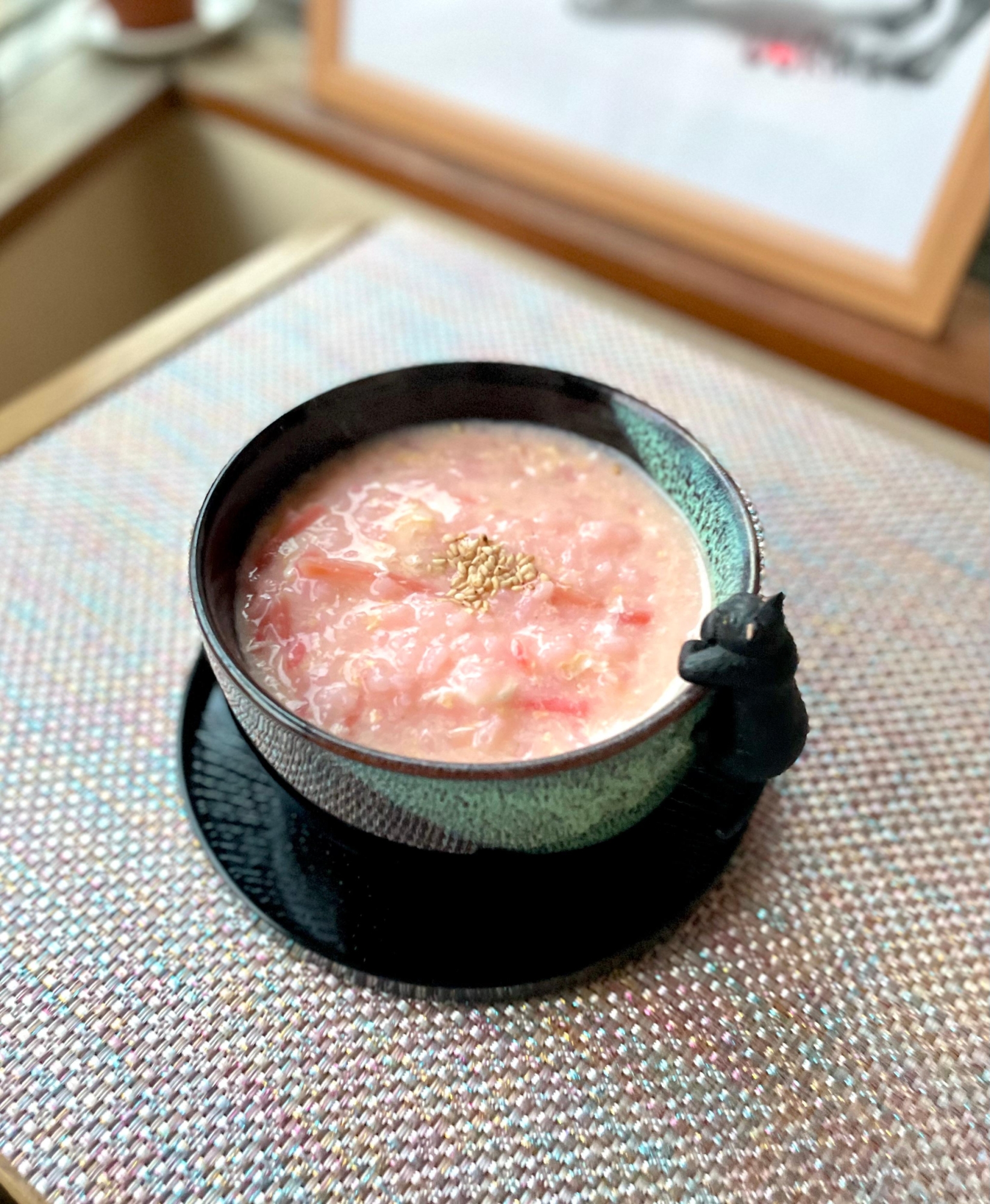 紅生姜入り…ポカポカ美味しい♡卵おじや