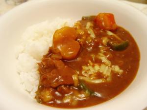 チーズ野菜カレー（圧力鍋）