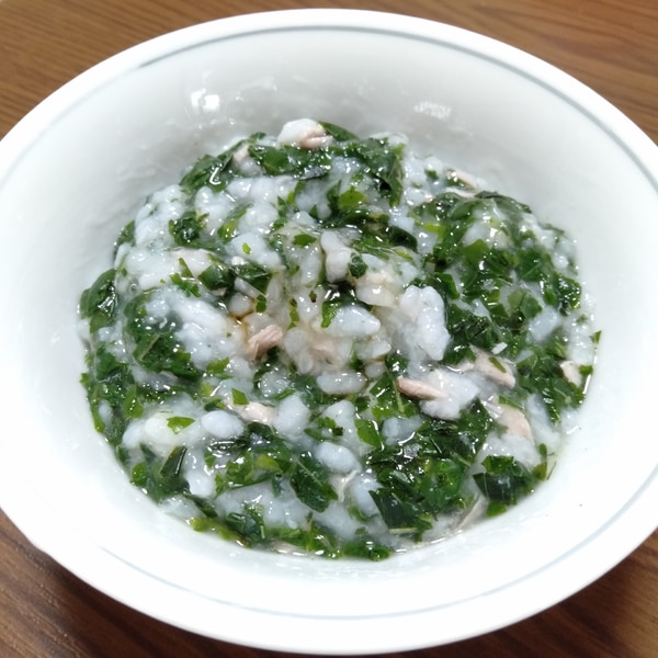 離乳食後期 モロヘイヤと鰹の和風粥 レシピ 作り方 By ズボラレシピのかねつぐ 楽天レシピ 離乳食後期 モロヘイヤと鰹の和風粥 レシピ 作り方 By ズボラレシピのかねつぐ 楽天レシピ