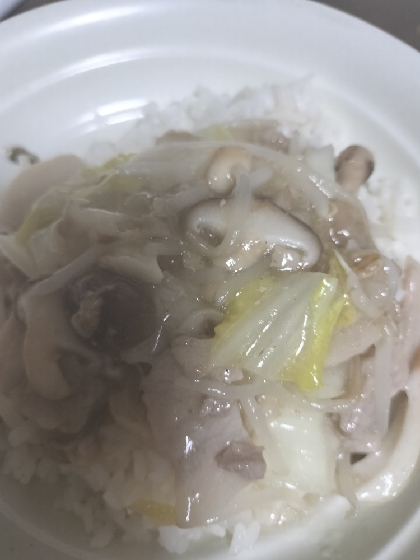 家にある野菜で簡単‼中華丼♡