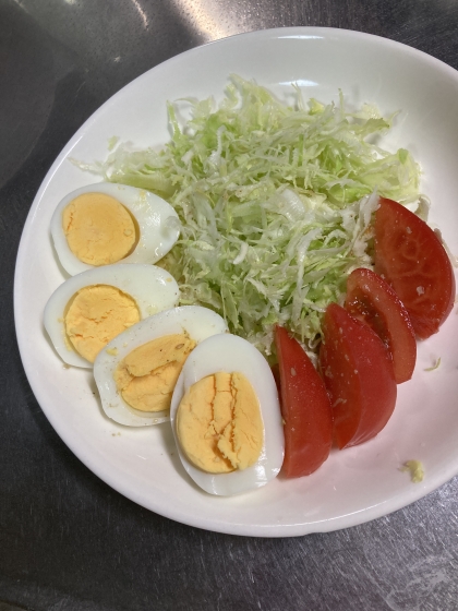 朝食☆卵サラダ