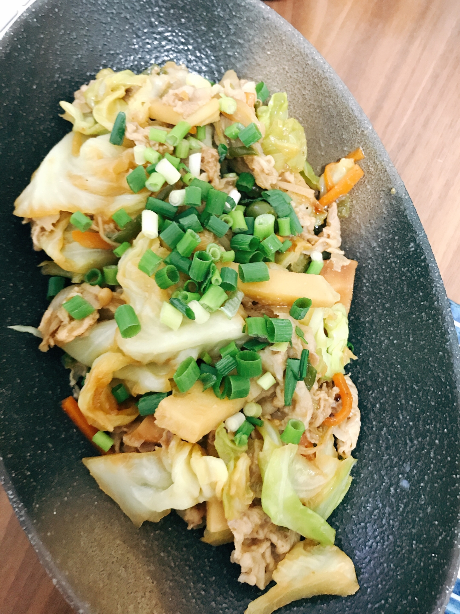 豚肉 キャベツ たけのこの味噌炒め レシピ 作り方 By ユナミ 楽天レシピ