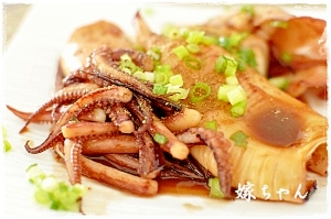 生姜香る♪ご飯にもおつまみにも!やりイカの甘辛焼き