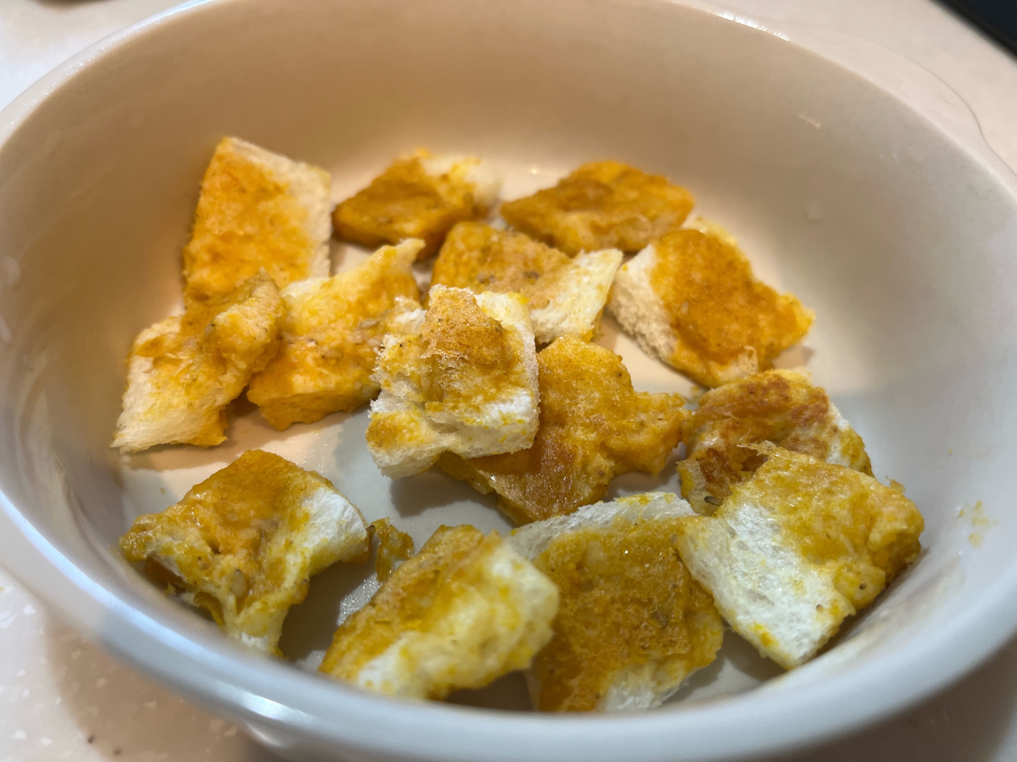 【離乳食】きな粉とゴマのフレンチトースト