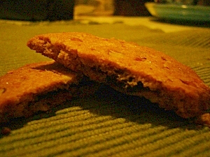 チョコレートを包んだピーナッツバタークッキー